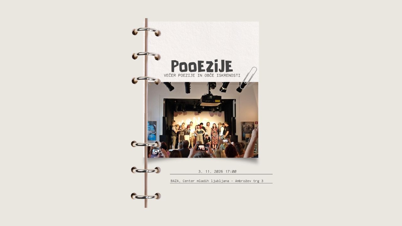 POOEZIJE!  Trenutki poezije in obče iskrenosti